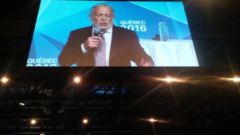 Robert Reich gave the keynote on the importance of coops.